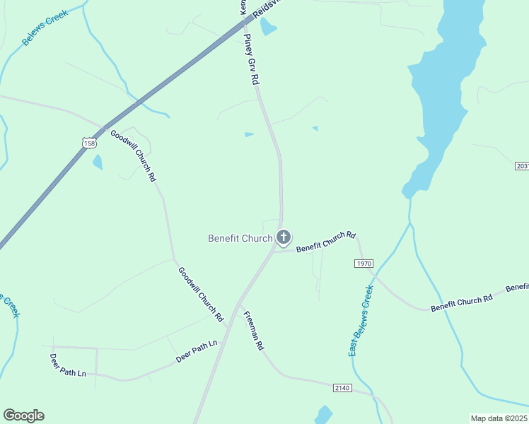 map of restaurants, bars, coffee shops, grocery stores, and more near 3610 Piney Grove Road in Kernersville