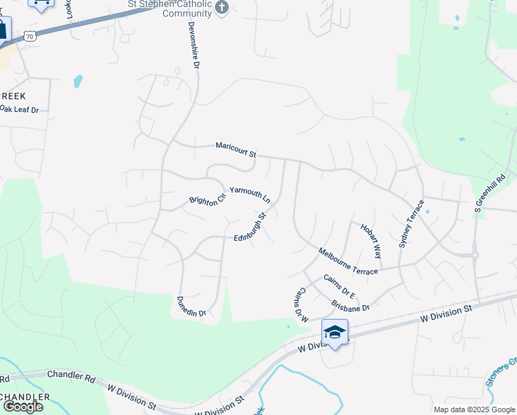 map of restaurants, bars, coffee shops, grocery stores, and more near 3602 Sussex Court in Mt. Juliet