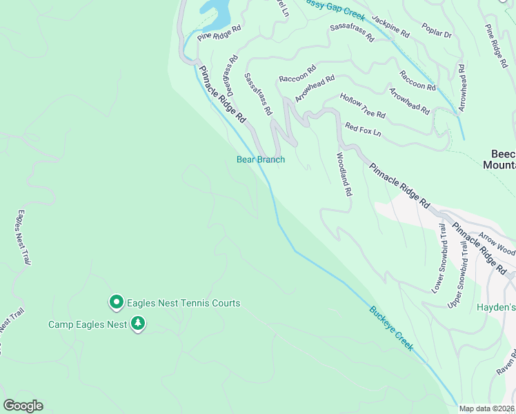 map of restaurants, bars, coffee shops, grocery stores, and more near 1300 Buckeye Ridge Road in Banner Elk