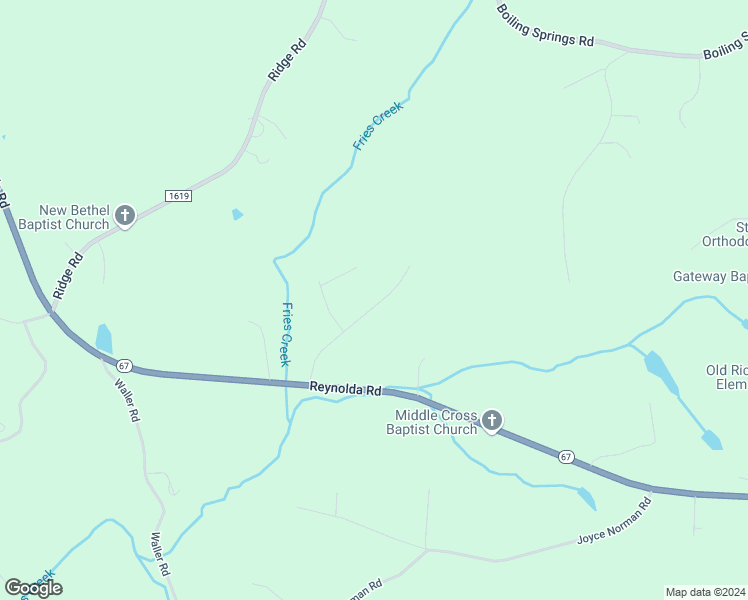 map of restaurants, bars, coffee shops, grocery stores, and more near 6110 Elkvue Drive in Pfafftown