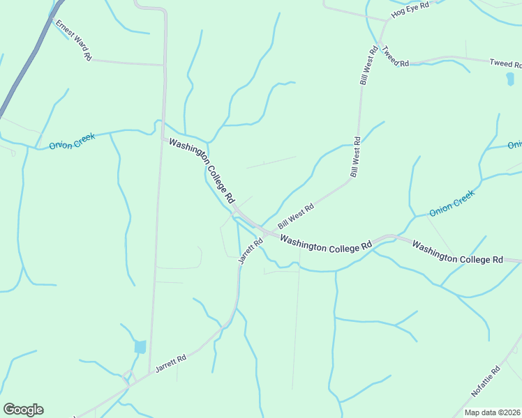 map of restaurants, bars, coffee shops, grocery stores, and more near 428 Washington College Road in Limestone