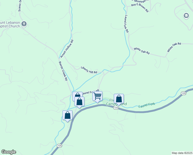 map of restaurants, bars, coffee shops, grocery stores, and more near 180 Creatwood Trail in Vilas