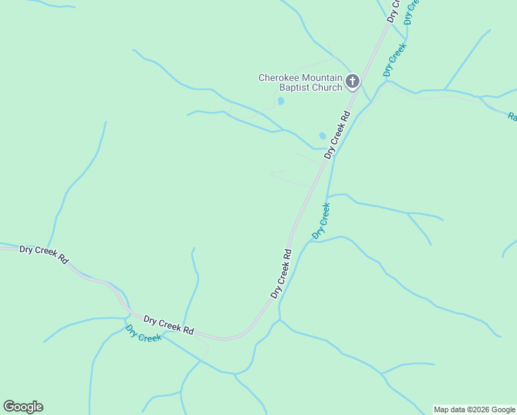 map of restaurants, bars, coffee shops, grocery stores, and more near 688 Dry Creek Road in Jonesborough