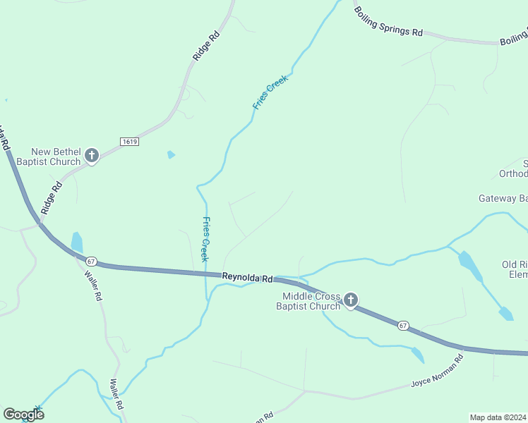 map of restaurants, bars, coffee shops, grocery stores, and more near 6110 Elkvue Drive in Pfafftown