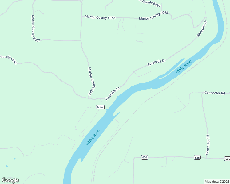 map of restaurants, bars, coffee shops, grocery stores, and more near 835 Riverside Drive in Flippin