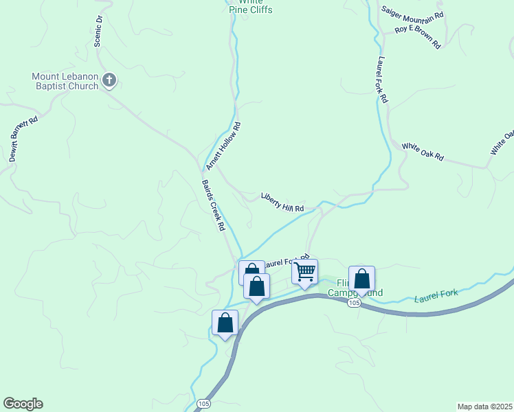 map of restaurants, bars, coffee shops, grocery stores, and more near 138 Liberty Greens Trail in Vilas