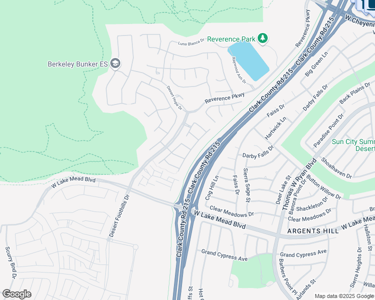 map of restaurants, bars, coffee shops, grocery stores, and more near 2641 Evolutionary Lane in Las Vegas