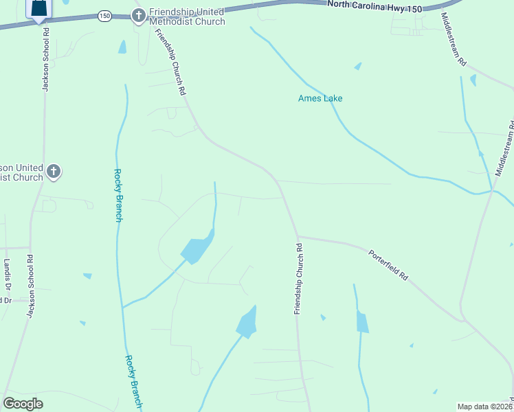 map of restaurants, bars, coffee shops, grocery stores, and more near 5694 Friendship Glen Drive in Browns Summit