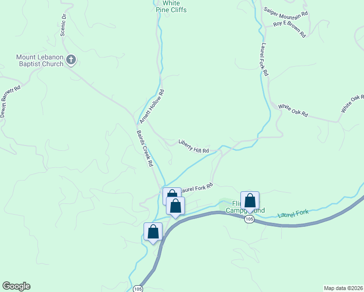 map of restaurants, bars, coffee shops, grocery stores, and more near 324 Liberty Hill Road in Vilas