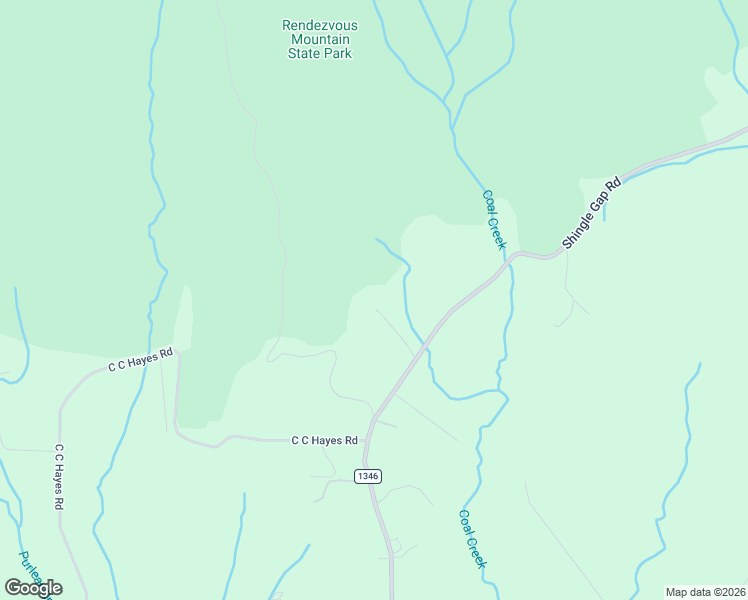 map of restaurants, bars, coffee shops, grocery stores, and more near 1346 Shingle Gap Road in Purlear