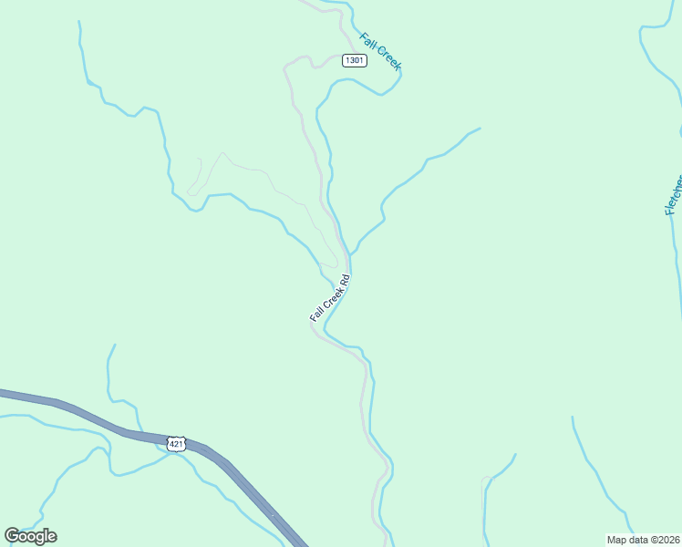 map of restaurants, bars, coffee shops, grocery stores, and more near 1105 Fall Creek Road in Purlear