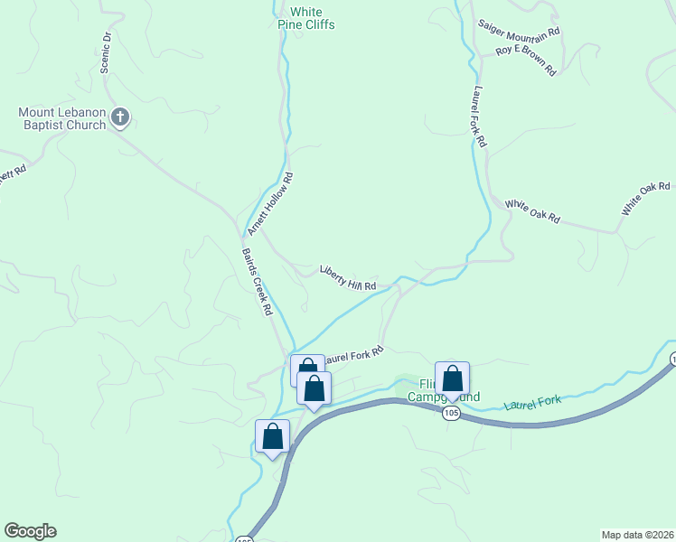 map of restaurants, bars, coffee shops, grocery stores, and more near 324 Liberty Hill Road in Vilas