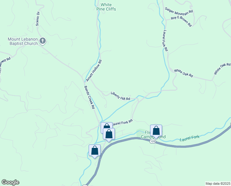 map of restaurants, bars, coffee shops, grocery stores, and more near 324 Liberty Hill Road in Vilas