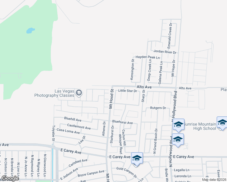 map of restaurants, bars, coffee shops, grocery stores, and more near 2791 Virgo Drive in Las Vegas