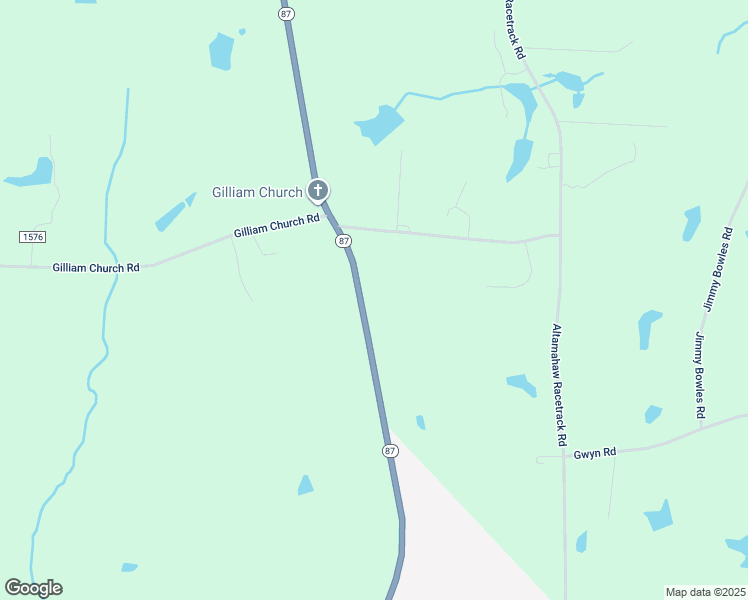 map of restaurants, bars, coffee shops, grocery stores, and more near 3905 North North Carolina Highway 87 in Elon