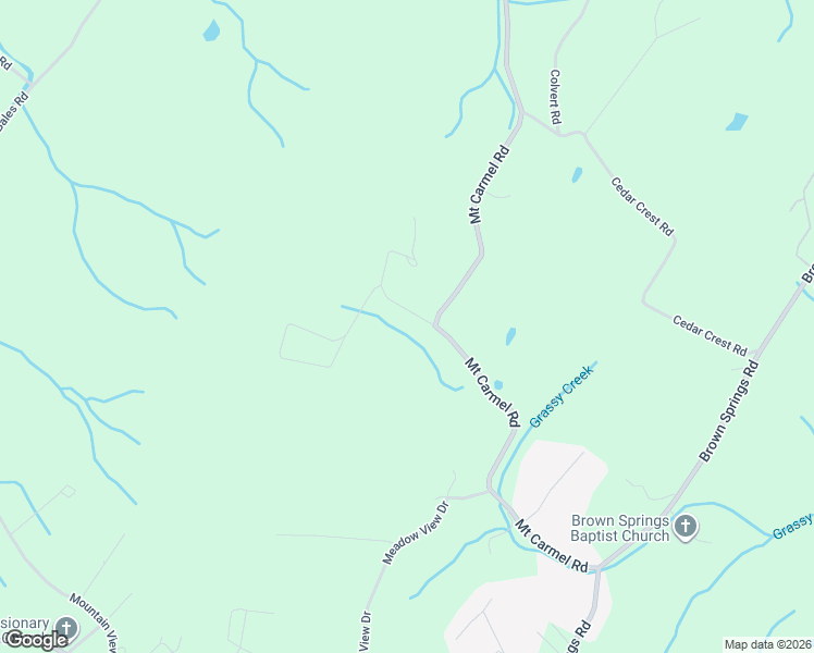 map of restaurants, bars, coffee shops, grocery stores, and more near 25 Fellers Cove in Mosheim