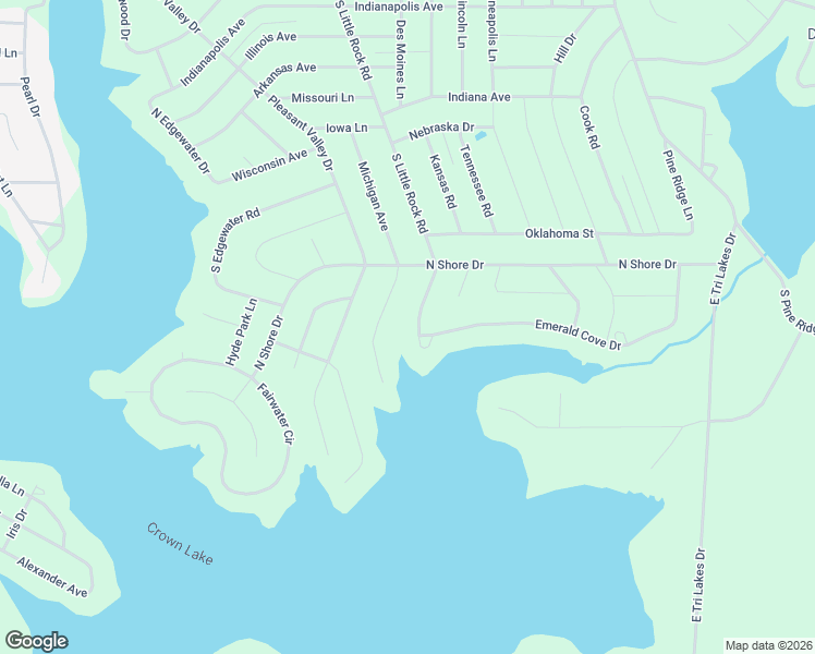 map of restaurants, bars, coffee shops, grocery stores, and more near 1408 Michigan Avenue in Horseshoe Bend