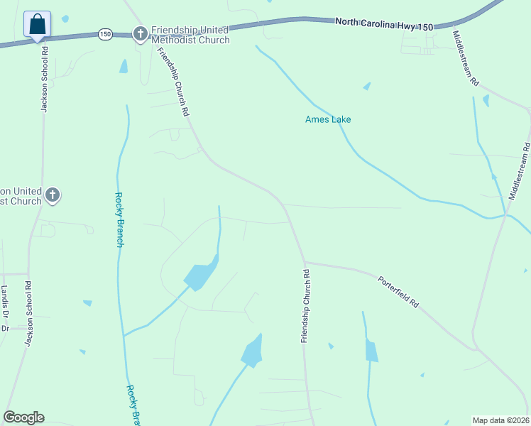 map of restaurants, bars, coffee shops, grocery stores, and more near 5694 Friendship Glen Drive in Browns Summit