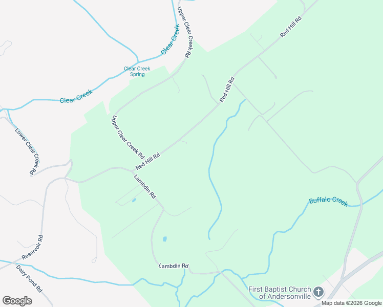 map of restaurants, bars, coffee shops, grocery stores, and more near 234 Red Hill Road in Andersonville