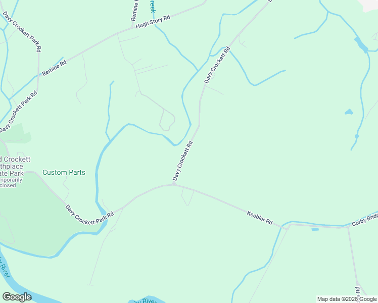 map of restaurants, bars, coffee shops, grocery stores, and more near 350 Davy Crockett Road in Limestone