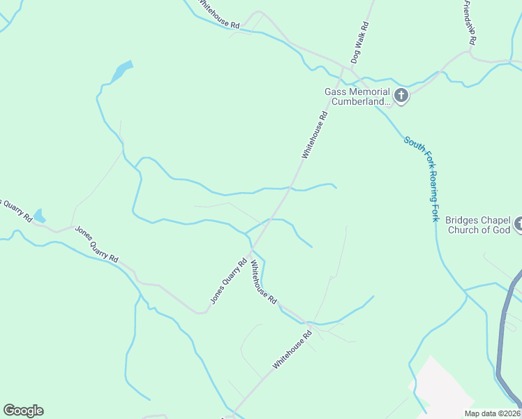 map of restaurants, bars, coffee shops, grocery stores, and more near 3235 Whitehouse Road in Greeneville