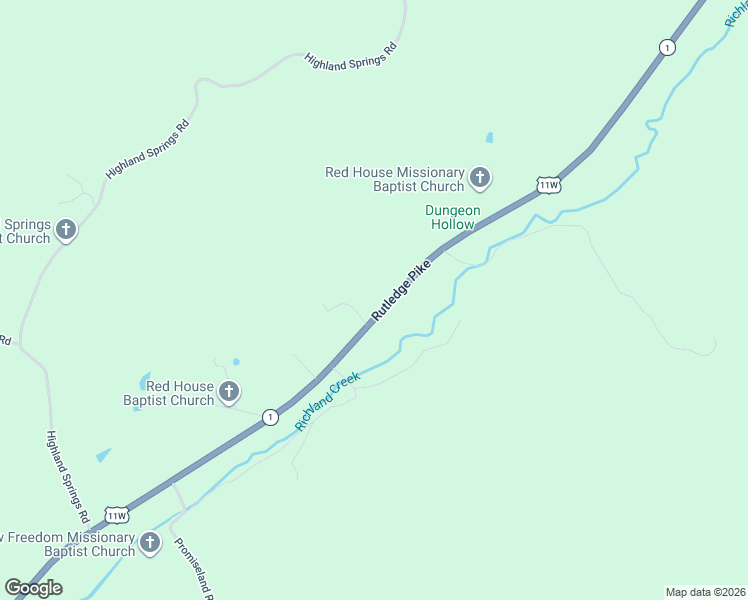 map of restaurants, bars, coffee shops, grocery stores, and more near 3449 Rutledge Pike in Blaine