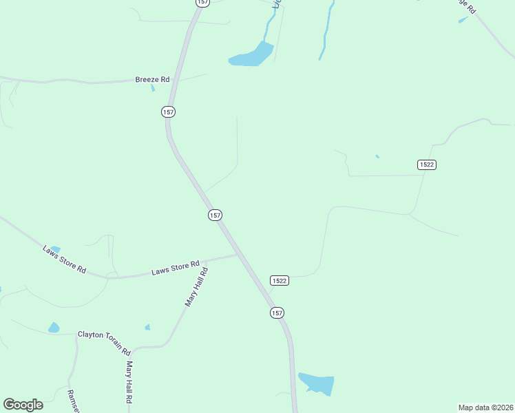 map of restaurants, bars, coffee shops, grocery stores, and more near 8401 North Carolina 157 in Rougemont