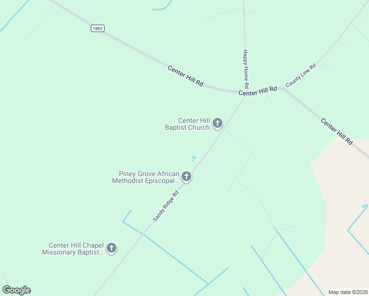 map of restaurants, bars, coffee shops, grocery stores, and more near 925B Sandy Ridge Road in Tyner