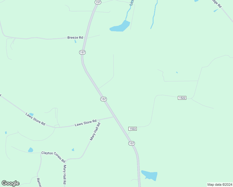 map of restaurants, bars, coffee shops, grocery stores, and more near 8401 North Carolina 157 in Rougemont