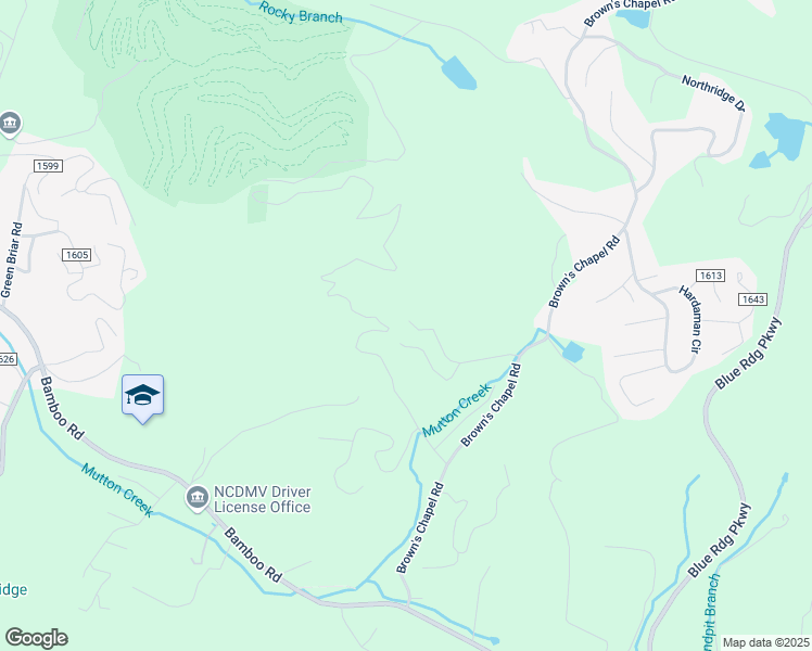 map of restaurants, bars, coffee shops, grocery stores, and more near 396 Woodhaven Trail in Boone