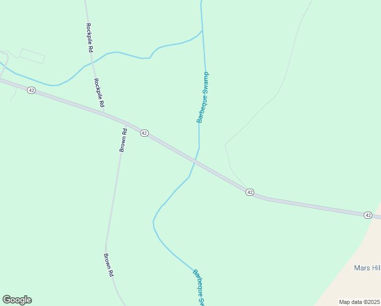 map of restaurants, bars, coffee shops, grocery stores, and more near 445 North Carolina 42 in Colerain