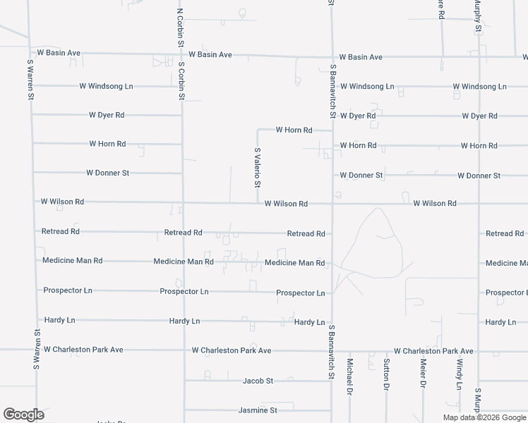 map of restaurants, bars, coffee shops, grocery stores, and more near 4231 West Wilson Road in Pahrump