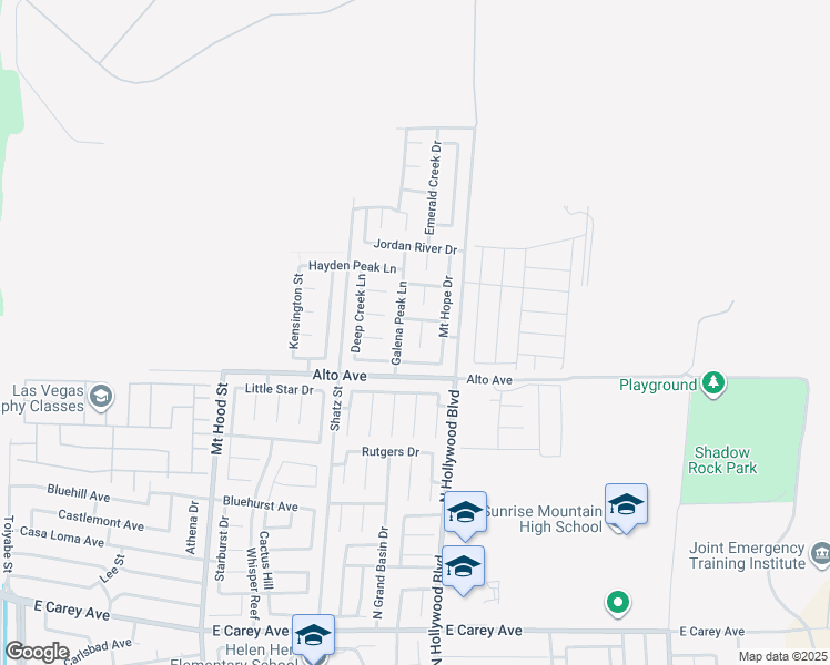 map of restaurants, bars, coffee shops, grocery stores, and more near 2865 Dome Peak Court in Las Vegas