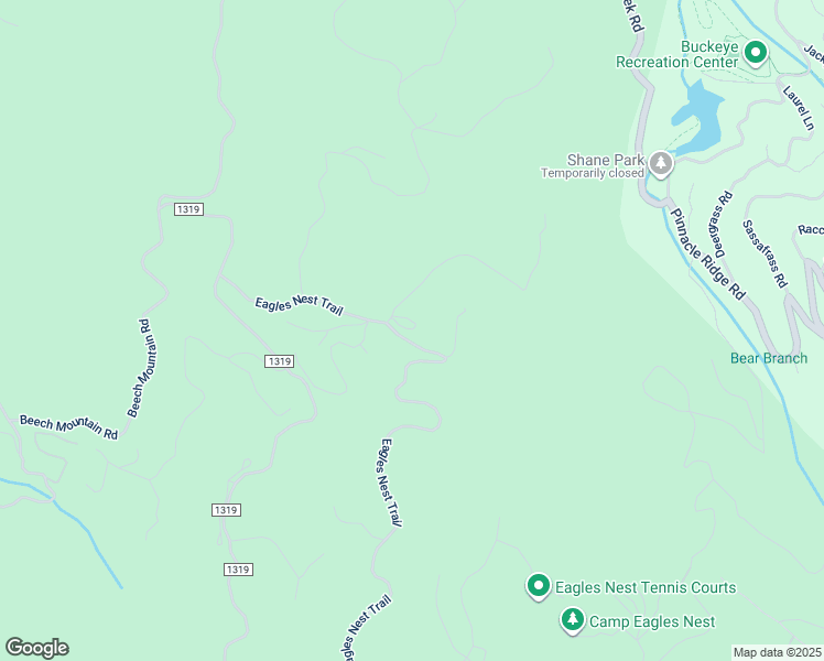 map of restaurants, bars, coffee shops, grocery stores, and more near 10 Eagle Park Drive in Banner Elk