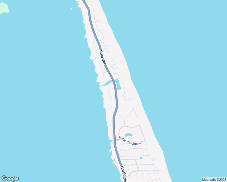 map of restaurants, bars, coffee shops, grocery stores, and more near 1536 Duck Road in Duck