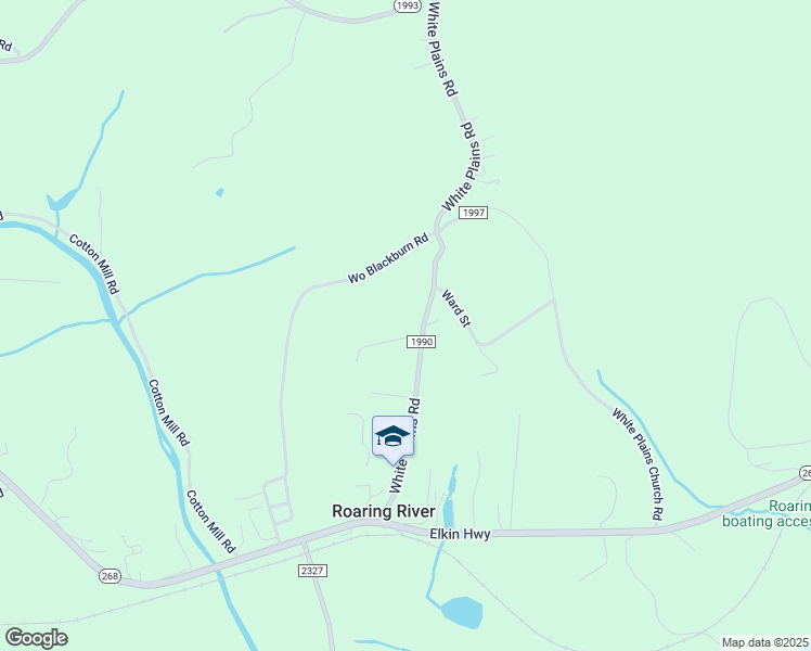 map of restaurants, bars, coffee shops, grocery stores, and more near 559 White Plains Road in Roaring River
