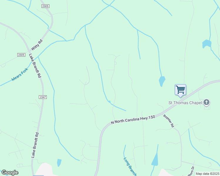 map of restaurants, bars, coffee shops, grocery stores, and more near 7721 Chesterbrooke Drive in Greensboro