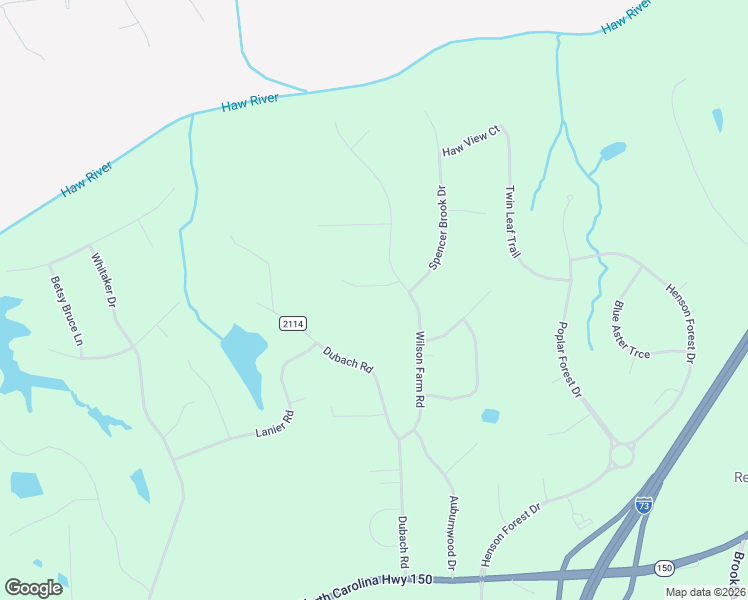map of restaurants, bars, coffee shops, grocery stores, and more near 7003 Pearson Run Court in Summerfield