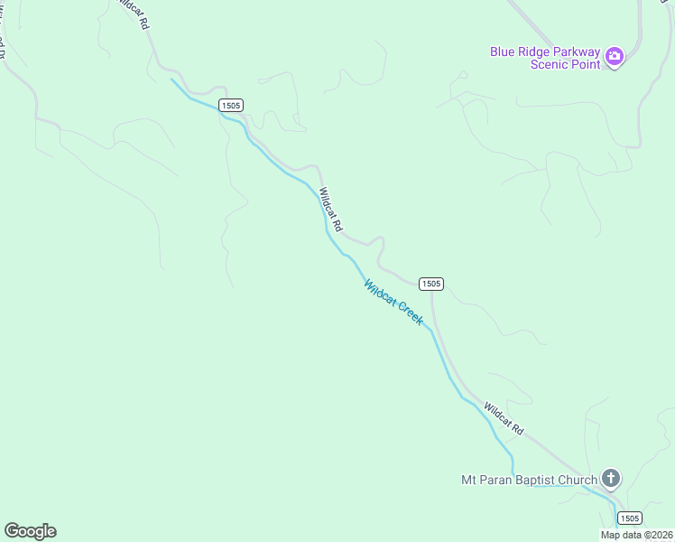 map of restaurants, bars, coffee shops, grocery stores, and more near Wildcat Road in Watauga County