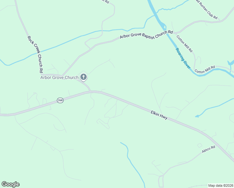 map of restaurants, bars, coffee shops, grocery stores, and more near 6471 Elkin Highway in North Wilkesboro