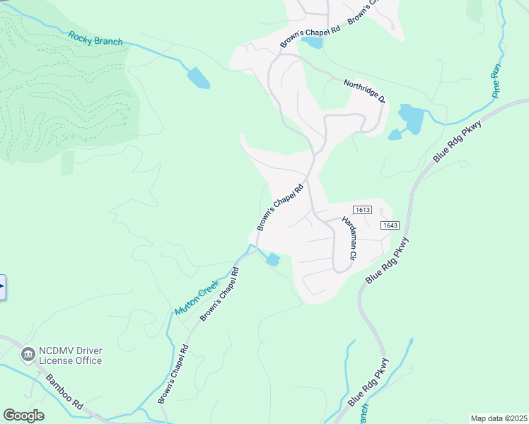 map of restaurants, bars, coffee shops, grocery stores, and more near 921 Brown's Chapel Road in Boone