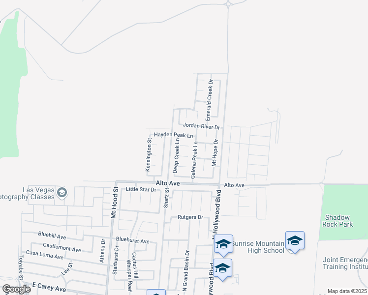 map of restaurants, bars, coffee shops, grocery stores, and more near 2942 Gaffer Film Street in Las Vegas