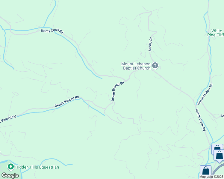 map of restaurants, bars, coffee shops, grocery stores, and more near 244 Dewitt Barnett Road in Vilas