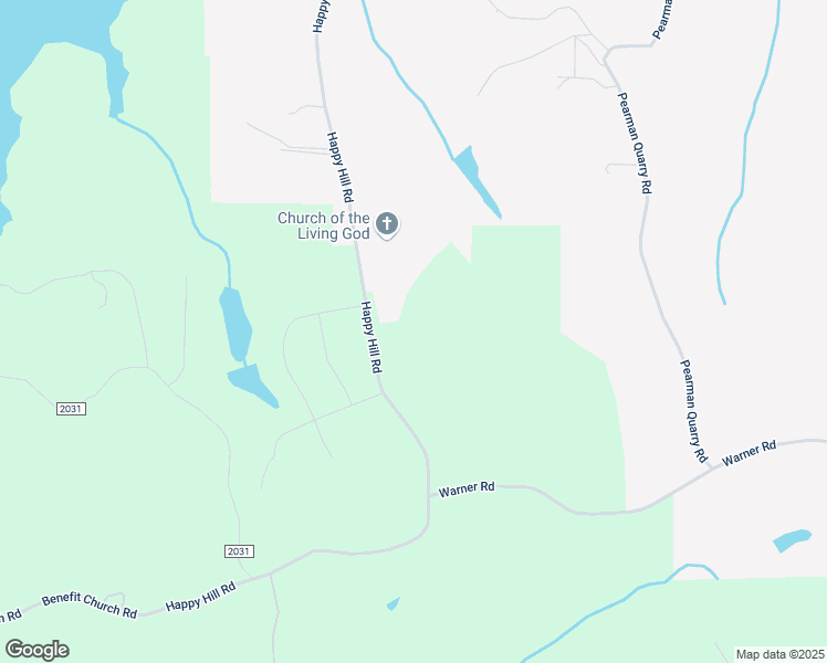 map of restaurants, bars, coffee shops, grocery stores, and more near 7540 Happy Hill Road in Kernersville