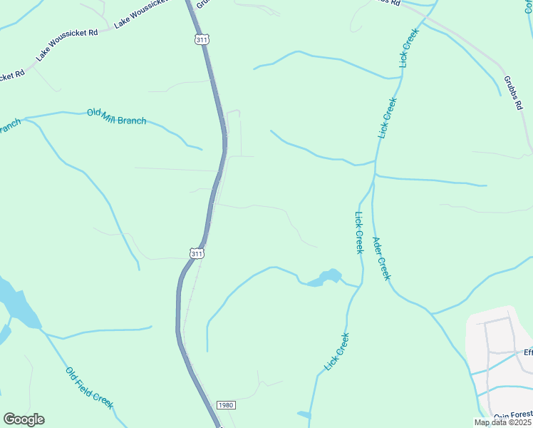 map of restaurants, bars, coffee shops, grocery stores, and more near 930 Waggoner Neal Road in Walkertown