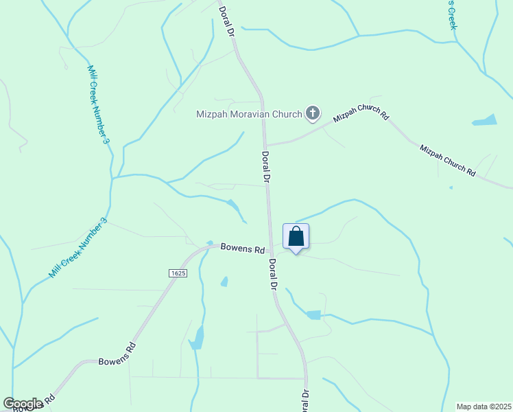 map of restaurants, bars, coffee shops, grocery stores, and more near 6330 Doral Dr in Tobaccoville