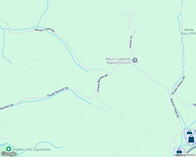 map of restaurants, bars, coffee shops, grocery stores, and more near 244 Dewitt Barnett Road in Vilas