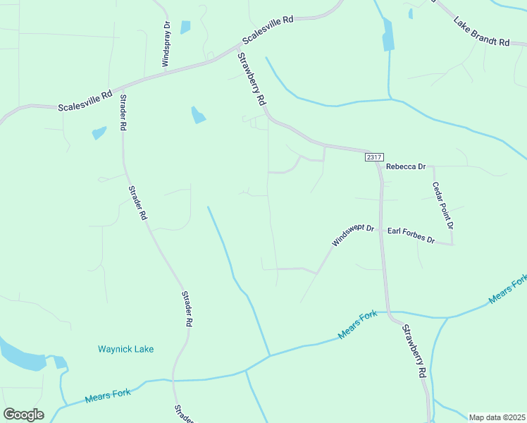 map of restaurants, bars, coffee shops, grocery stores, and more near 7527 Adler Road in Summerfield