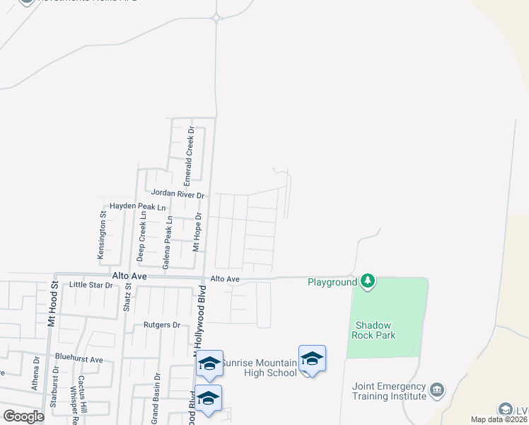 map of restaurants, bars, coffee shops, grocery stores, and more near 6839 Greensmen Ave in Las Vegas