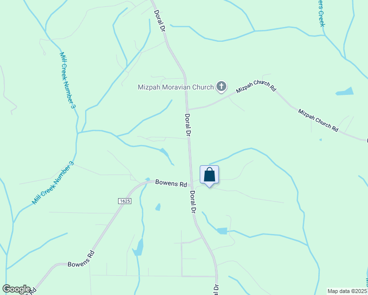 map of restaurants, bars, coffee shops, grocery stores, and more near 6330 Doral Dr in Tobaccoville